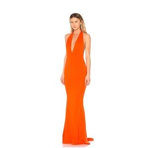 Revolve Halter Dress: Jenny From The Block Gown